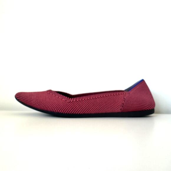 Rothy’s Rose Double Stitch Pointed Toe Flats Size 7.5 - Picture 7 of 13